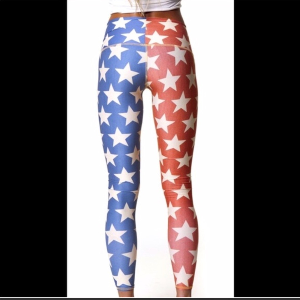 NWT Teeki Star Power Hot Pants ❤️💙